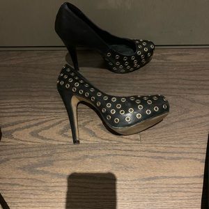 6 inch heel 2 inch platform leather